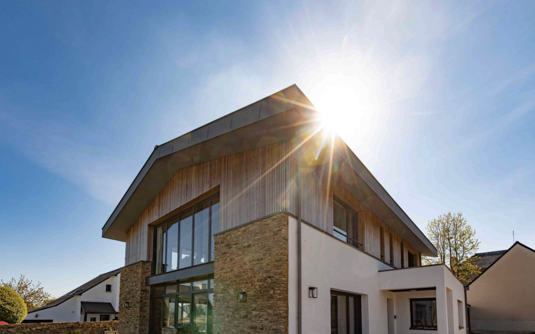 Construction de maison à Sarzeau, architecture contemporaine face au Golfe du Morbihan