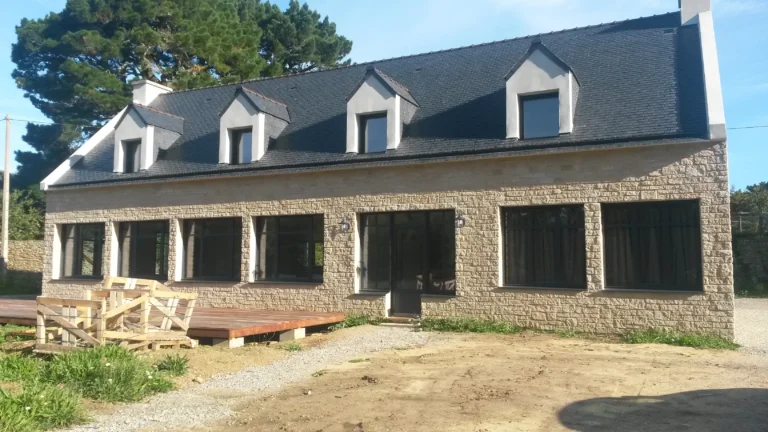 Construction d’une maison style longère à Saint-Gildas-de-Rhuys