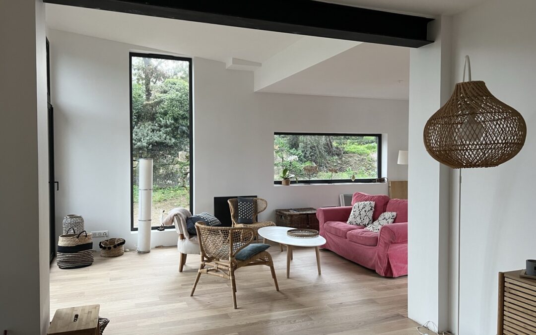Extension bois maison Sarzeau : une transformation contemporaine