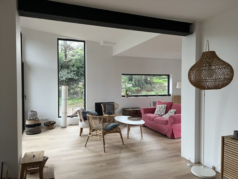 Extension bois maison Sarzeau : une transformation contemporaine