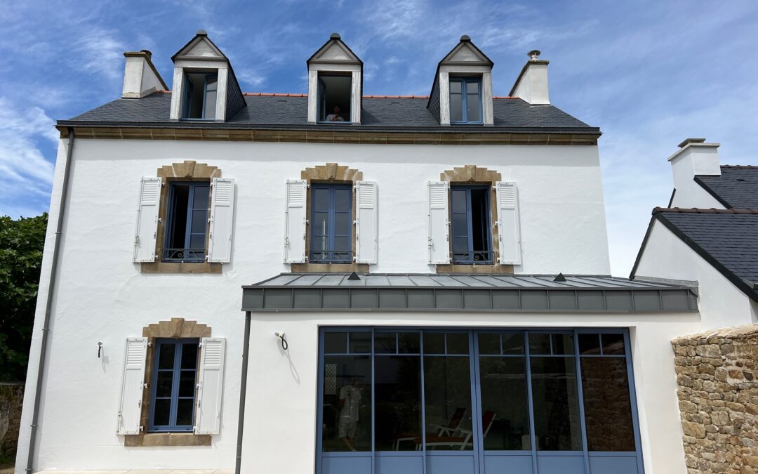 Architecte à Arzon : rénovation complète d’une maison de caractère dans le Golfe du Morbihan