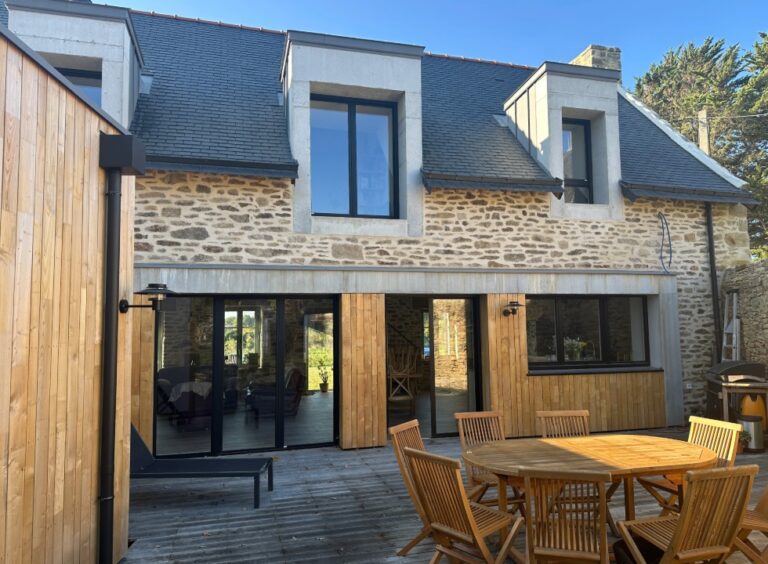 Rénovation d’une longère à Sarzeau : agrandir et moderniser un lieu de vie