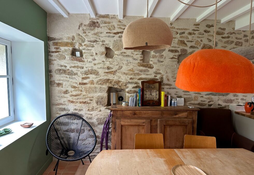 Rénovation maison en pierre Morbihan : projet à Sarzeau